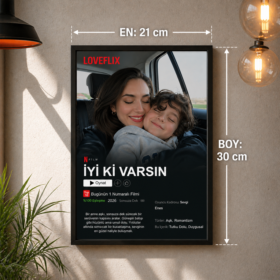 NetFlix Poster Tablosu (annelere özel)