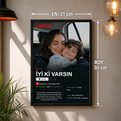 NetFlix Poster Tablosu (annelere özel)
