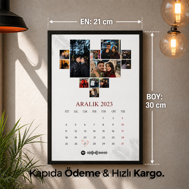 Kalp Model Poster Tablosu (21x30)