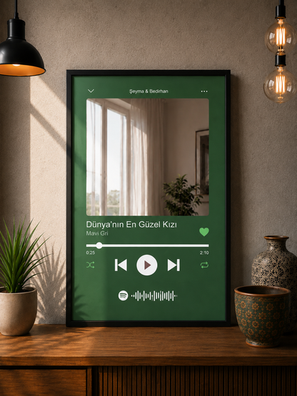 Aynalı Spotify Makyaj Tablosu