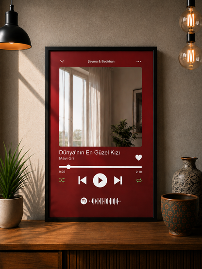 Aynalı Spotify Makyaj Tablosu
