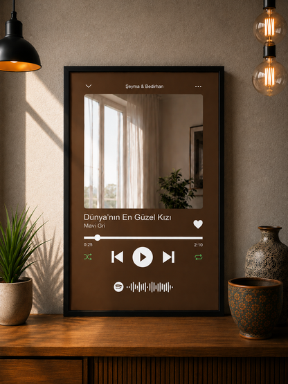 Aynalı Spotify Makyaj Tablosu