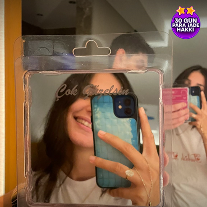 Aynalı Çiçek Buketi