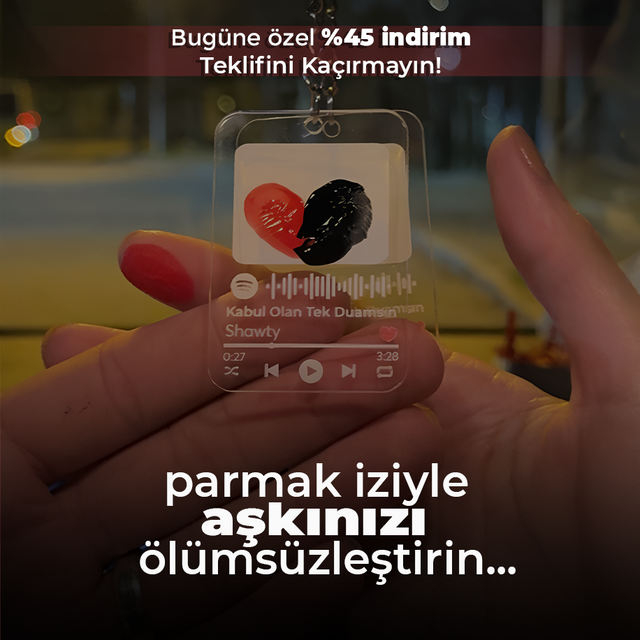 Parmak İzi Anahtarlık Seti