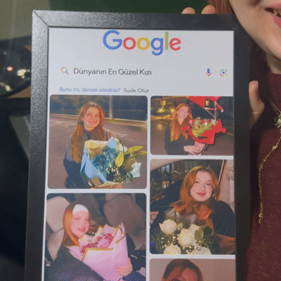 Fotoğraflı Google Tablosu (annelere özel)